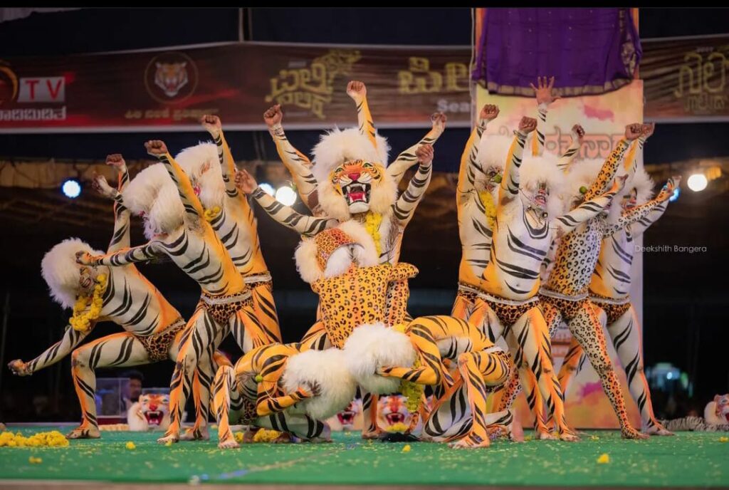 Mangalore Tiger Dance 