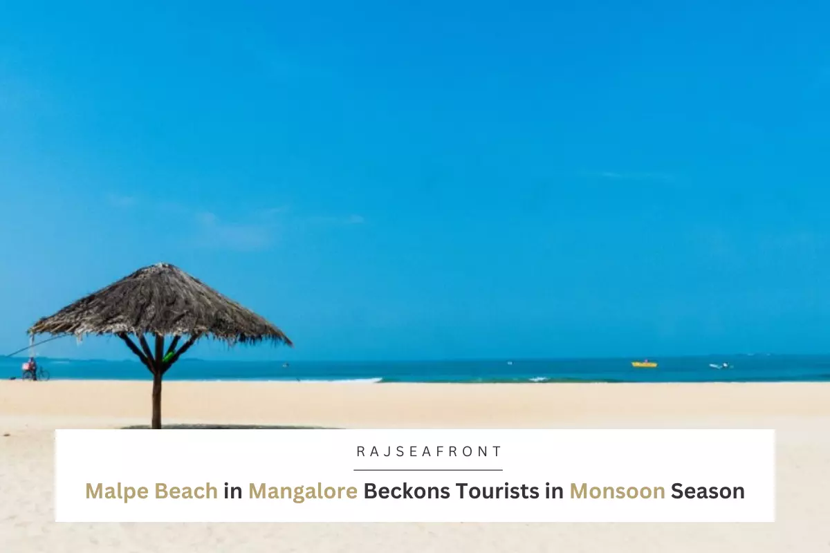 Malpe Beach in Mangalore Beckons Tourists in Monsoon Season